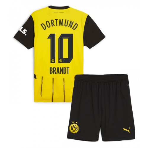 Borussia Dortmund Julian Brandt #10 Domaci Dres za djecu 2024-25 Kratak Rukav (+ Kratke hlače)